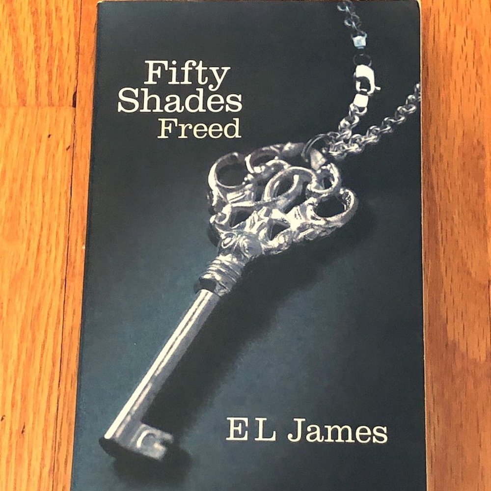 Book, Fifty Shades Freed, EL James, Paperback